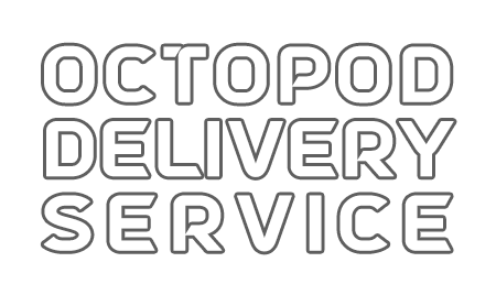 Octopod Delivery Service Logo